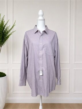 Brooks Brothers Madison Men’s 20-37 Micro Check Supima Cotton Shirt NWT